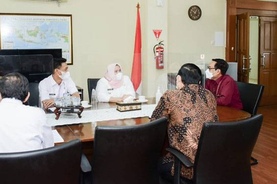 Wujudkan ASN Unggul, Bupati Kasmarni Silaturahmi ke KASN