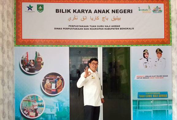 Dispersip Bengkalis Siapkan Bilik Karya Anak Negeri, Suwarto: Guna Menghimpun Karya Penulis Bengkalis