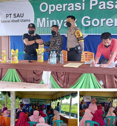 PT SAU dan Mitra Kerja Gelar Operasi Minyak Goreng Kemasan