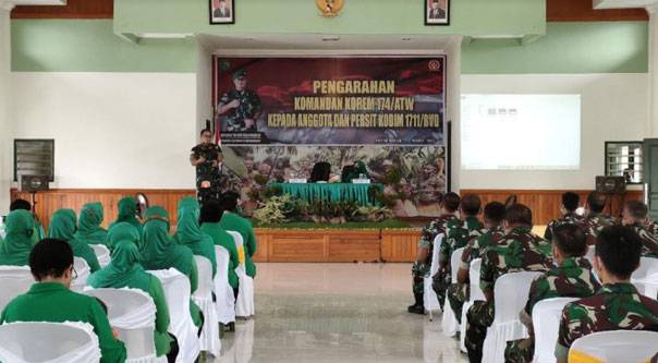Danrem 174 Merauke: Jaga Hubungan Baik Dengan Masyarakat Melalui Binter