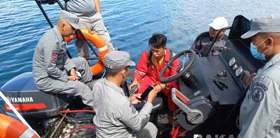 Bakamla RI Gelar Latihan Kesiagaan Pengamanan Kapal di Pangkalan Serei Zona Tengah