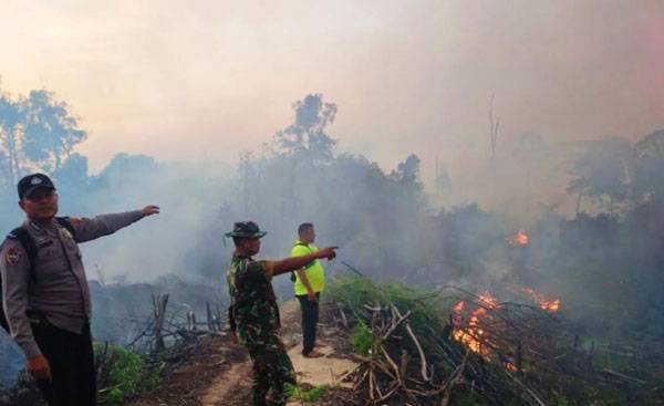 Bakar Perbukitan, Karhutla Mulai Terpantau di Rokan Hulu, Riau