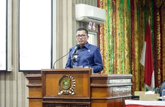 Bupati HM Adil Sambut Baik Pandangan Umum Fraksi-Fraksi Terhadap 3 Ranperda