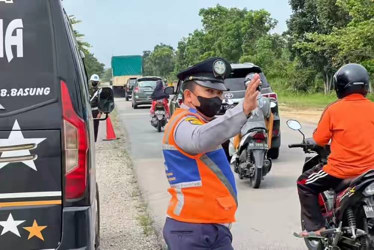 Razia di Empat Kabupaten, Tim Gabungan Dishub Riau Tilang 533 Kendaraan