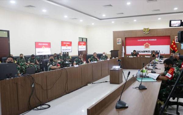 Penutupan Latihan Posko Kogabwilhan I 'Sanggrama Satwika' TA 2022