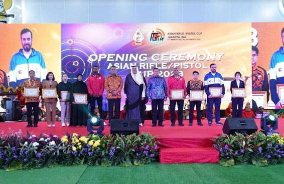 Panglima TNI Buka Ceremony Asian Rifle Cup 2023