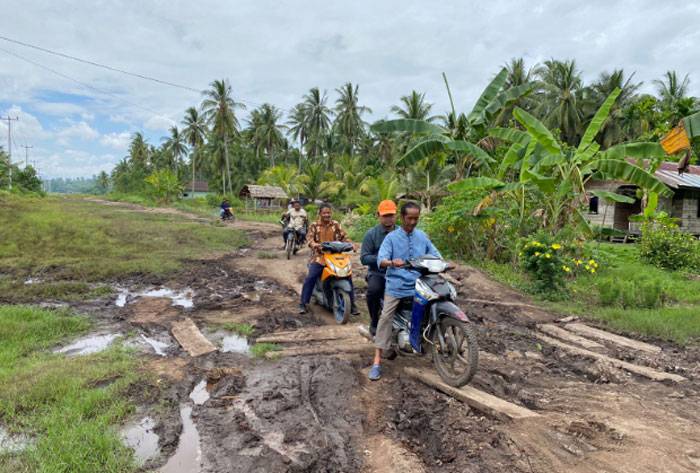 Syahrul Aidi Perjuangkan Pembangunan Jalan Lintas Bono dan Lubuk Agung-Batas Sumbar Melalui APBN