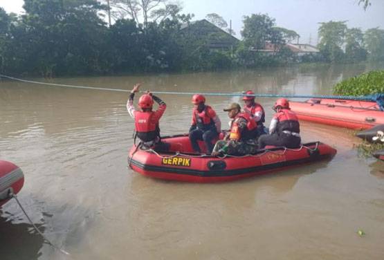 Sungai Brantas Memakan Korban Jiwa, Dandim Surabaya Selatan Utus Danramil