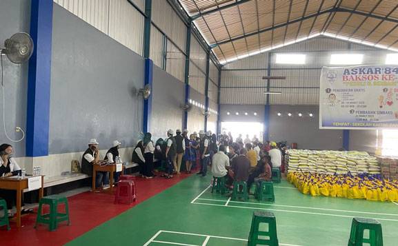 Sempena HUT ke-51, Yayasan Perguruan Kartini Panipahan Gelar Pengobatan Gratis, Donor Darah dan Pembagian 400 paket Sembako