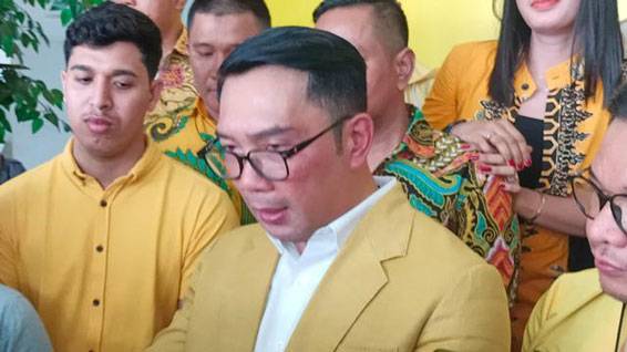 Tak Maju Pilpres 2024, Ridwan Kamil: Saya Taat Aturan Partai Golkar Dukung Pak Airlangga