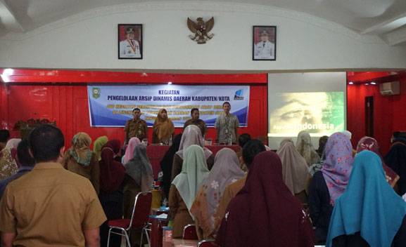 Dispusip Siak Gelar Bimtek Penciptaan Penggunaan Arsip Dinamis