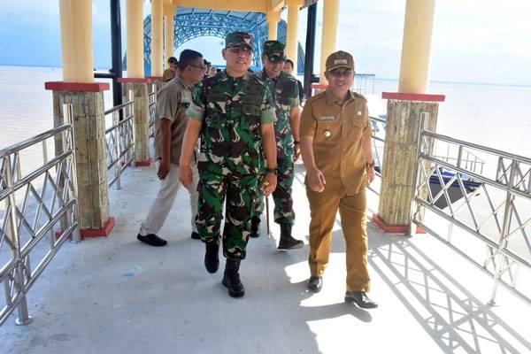 Wakil Bupati Bengkalis Sambut Kedatangan Danrem 031 Wira Bima