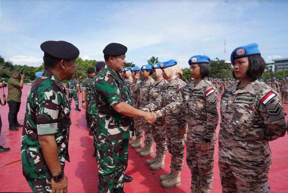 Panglima TNI: Junjung Tinggi Kehormatan dan Kepercayaan Dunia Internasional