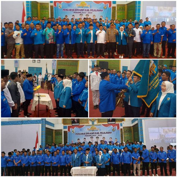 Imustiar,S.IP Resmi Nakhodai DPD KNPI Pelalawan Periode 2022-2025, Ini Pesan Wabup Nasar