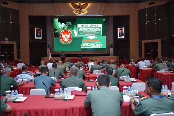 Rakorter TNI 2024 Perkuat Improvisasi dan Inovasi Binter Untuk Menjaga Kemanunggalan TNI-Rakyat