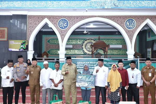 Ikhtiar Berzakat Terus Disosialisasikan, Bupati Alfedri Pimpin Gemar Siak Berzakat