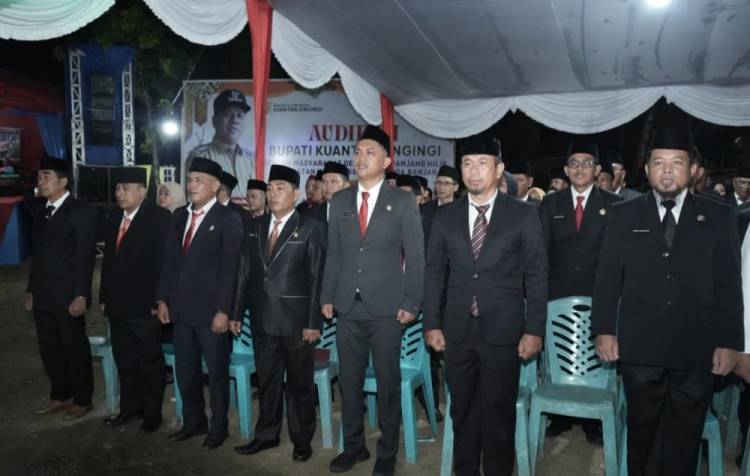 Bupati Suhardiman Amby Lantik 61 Orang Pejabat Kuansing