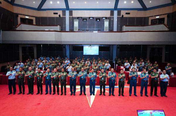 Rakor Log TNI: Media Membangun Komunikasi Antar Staf Logistik