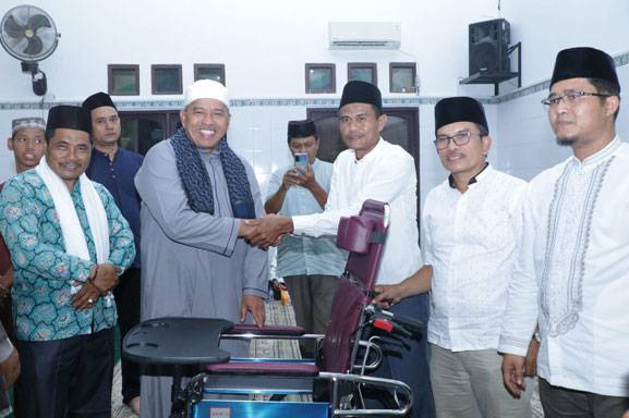 Bupati Alfedri Safari Ramadhan di Masjid Jami Baiturrahim Kampung Buana Makmur Dayun