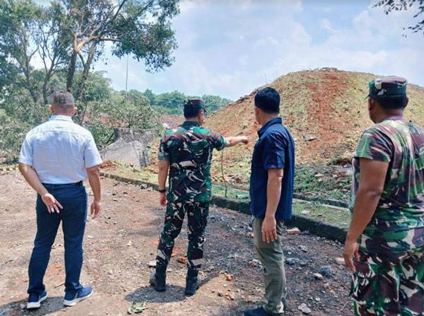 Panglima TNI Tinjau Gudang Munisi Yang Terbakar
