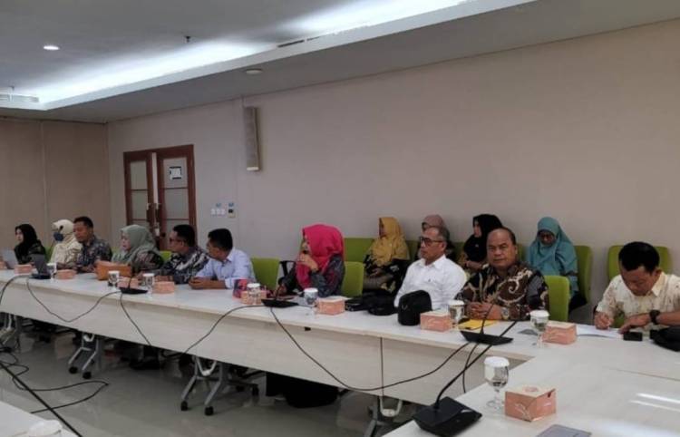 Wujudkan SRA dan KLA, Disdikpora, DPPKBP3A dan PGRI Kampar Sambangi Kementerian PPA