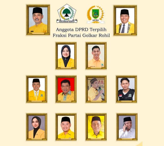 Raih 10 Kursi di DPRD, Afrizal Sintong Berhasil Kembalikan Kejayaan Golkar di Rokan Hilir