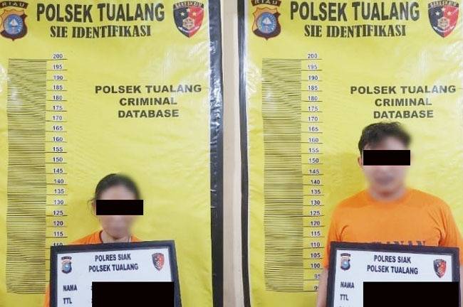 Anak dan Ibu di Siak Kompak Jual Sabu