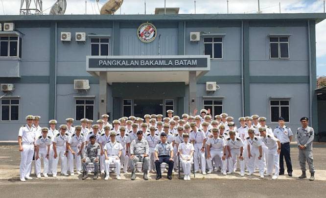 Bakamla RI Terima Kunjungan Japan Maritime Defence Force