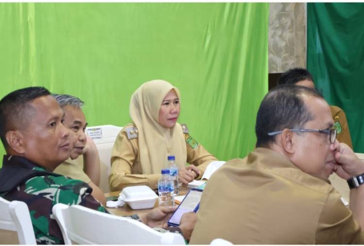 Perdana bertugas, Wabup Inhil Yuliantini Ikuti Rapat Inflasi yang Dibuka Sekjen Kemendagri