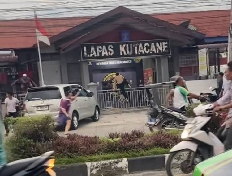 Puluhan Napi kabur dato Lapas Kutacane