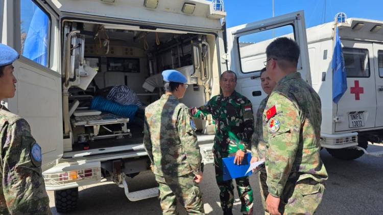 Keterlibatan Perwira TNI Dalam Evaluasi Operasional Rumah Sakit UNIFIL