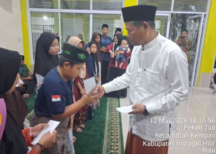 PT. Agrinas Palma Nusantara KSO PT. Citra Mutiara Bumi Riau Salurkan Santunan untuk Anak Yatim dan Lansia di Bulan Ramadhan 1447 H