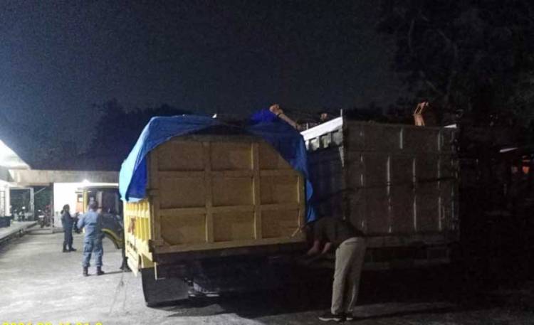 Dua Truk Kayu Ilegal di SM Kerumutan Diamankan