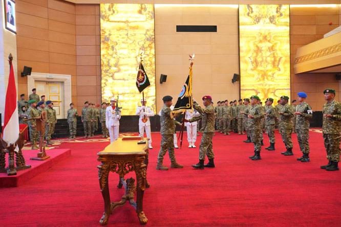 Panglima TNI Pimpin Penyerahan dan Pelantikan Jabatan di Lingkungan TNI