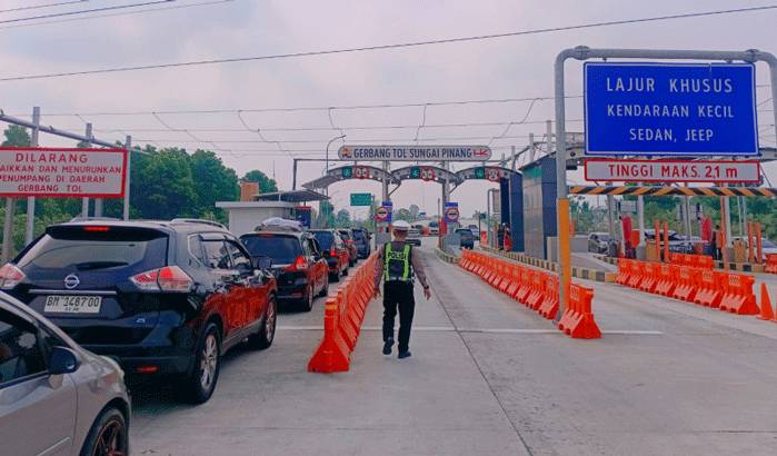 H+4 Idul Fitri, Arus Balik Menuju Riau Terpantau Lancar