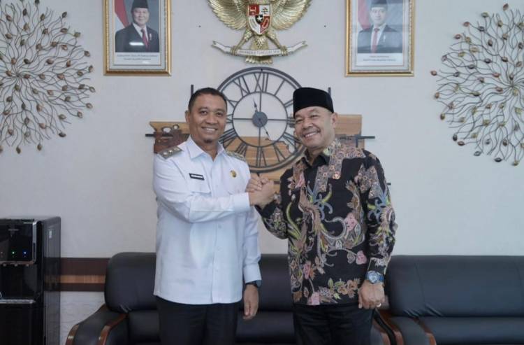 Wawako Pekanbaru dan Wawako Tebing Tinggi Bahas Inovasi Daerah