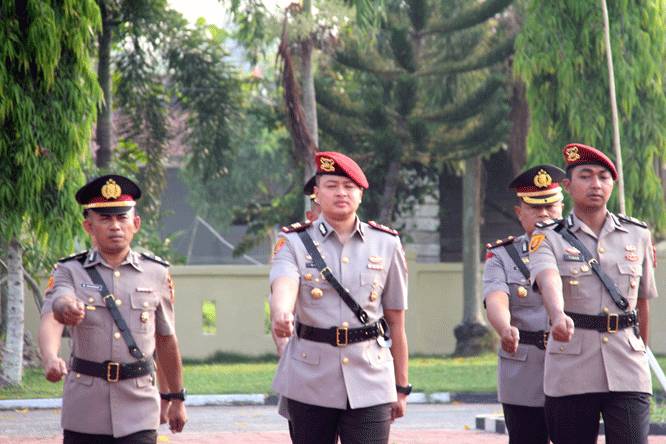 Kapolres Bengkalis Pimpin Sertijab Sejumlah PJU dan Kapolsek