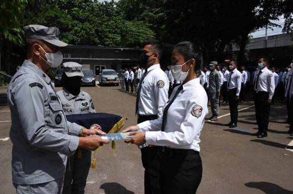 Bentuk Personel Berkarakter Kuat, Orientasi CPNS Bakamla RI Resmi Ditutup