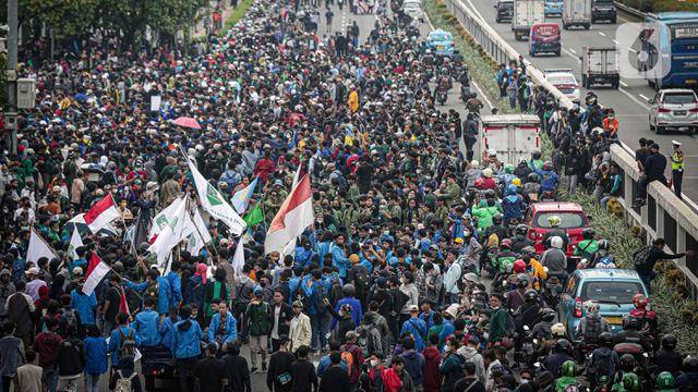 Demo Jakarta Hari Ini Disorot Dunia, Ini Tuntutan Mahasiswa ke Jokowi
