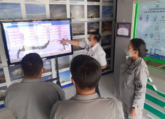 SPKKL Manembo Nembo Bakamla RI Tingkatkan Koordinasi Stakeholder Terkait