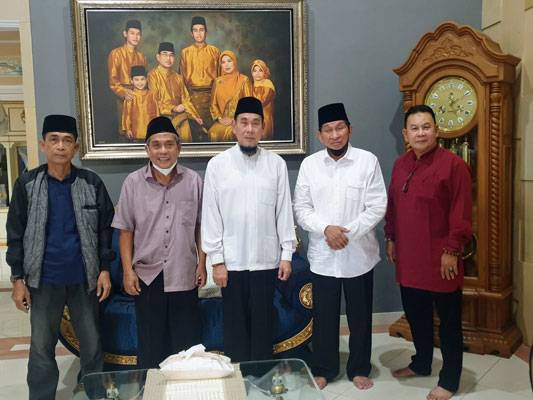 Raja Gunung Sahilan Sambut Pengurus LAMR Terpilih Hasil Mubeslub
