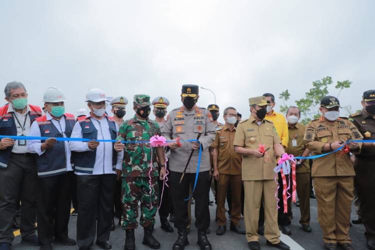 Tol Ruas Pekanbaru-Bangkinang Sudah Bisa Dilalui, Kapolda Riau Irjen Moh Iqbal : Berikan Layanan Prima Kepada Masyarakat