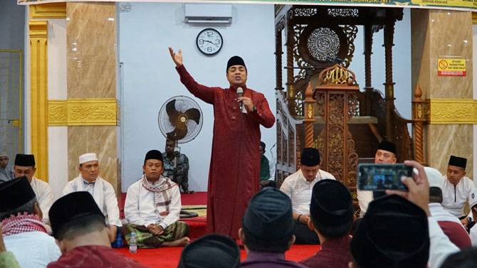 Tetap Beramal Baik Setelah Ramadhan, Ustadz Riza Muhammad Ajak Umat Muslim Rokan Hilir Raih Predikat Rabbaniyun