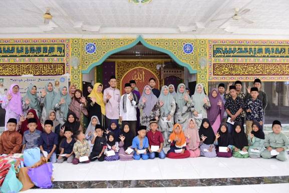 TP PKK Kabupaten Bengkalis Santuni Anak Yatim dan Salurkan Sembako