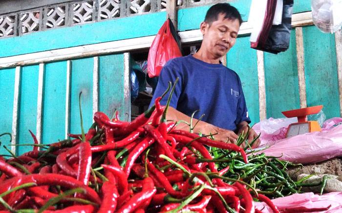 Cabai Merah Naik, Stok Bahan Pokok di Riau Aman