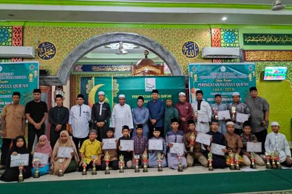 Peringati Nuzulul Qur&rsquo;an 1444 H, Remaja Masjid Al-Ihsan Kepenuhan Barat Taja Lomba Keagamaan