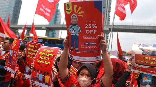 100 Ribu Buruh Mau Kepung Istana Negara, Minta Ini ke Jokowi