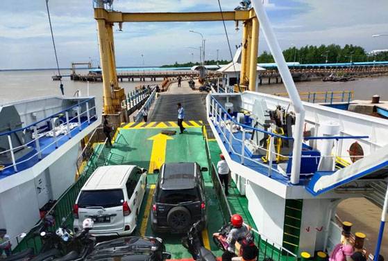 Hari Pertama Lebaran, Kapal Roro Air Putih-Sei Selari Mulai Beroperasi Pukul 13.15 WIB