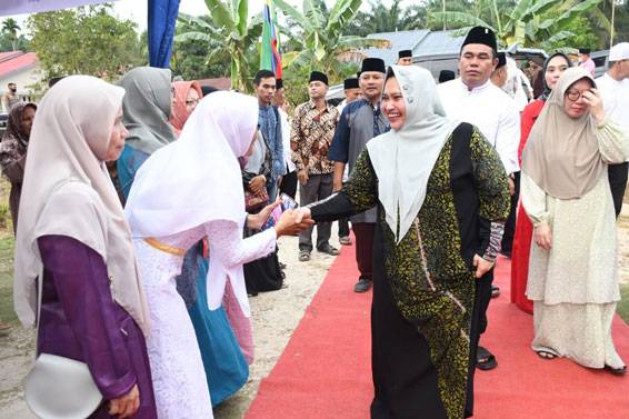 Safari Ramadhan di Kecamatan Talang Muandau, Bupati Kasmarni Sampaikan Kabar Baik