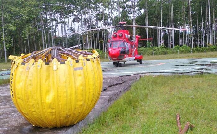 Dua Heli Australia akan Bantu Pemadaman Karhutla di Riau